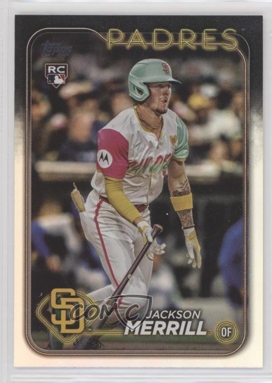 2024 Topps Update Rainbow Foil Jackson Merrill #US210 09t5