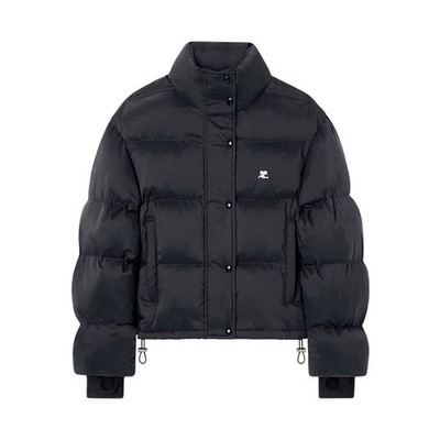 Courreges Damen wattierte Jacke mit Logo-Stickerei 9999 FW25 148395123