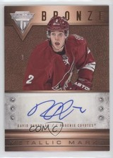 2012 Panini Rookie Anthology Titanium Metallic Marks David Rundblad #18 Auto 7ez