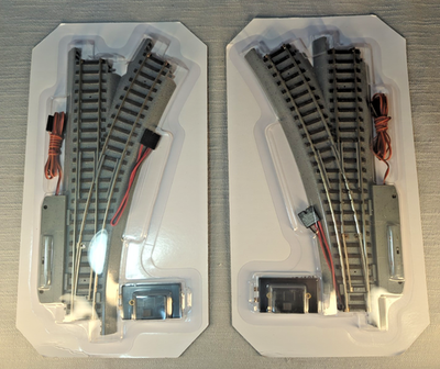 #ad #ad Bachmann HO Scale E Z Track Remote Turnout Switches Left amp; Right NIB Hawthorne $26.95