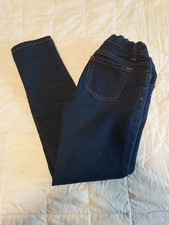 Children's Place Blue Jeans Size 8 Adjustable Waist Girl childrens EUC