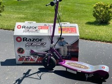 RAZOR ELECTRIC SCOOTER - E150 - Purple - NEW BATTERIES  EUC 