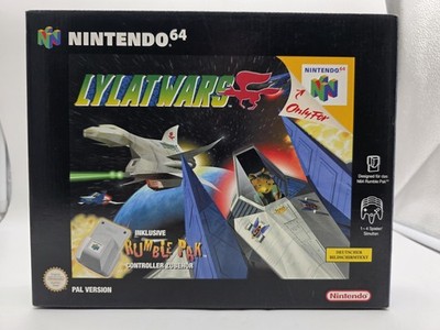 Lylat Wars Nintendo 64 N64 Big Box Cib Ovp Sammler Near Mint /Mint 
