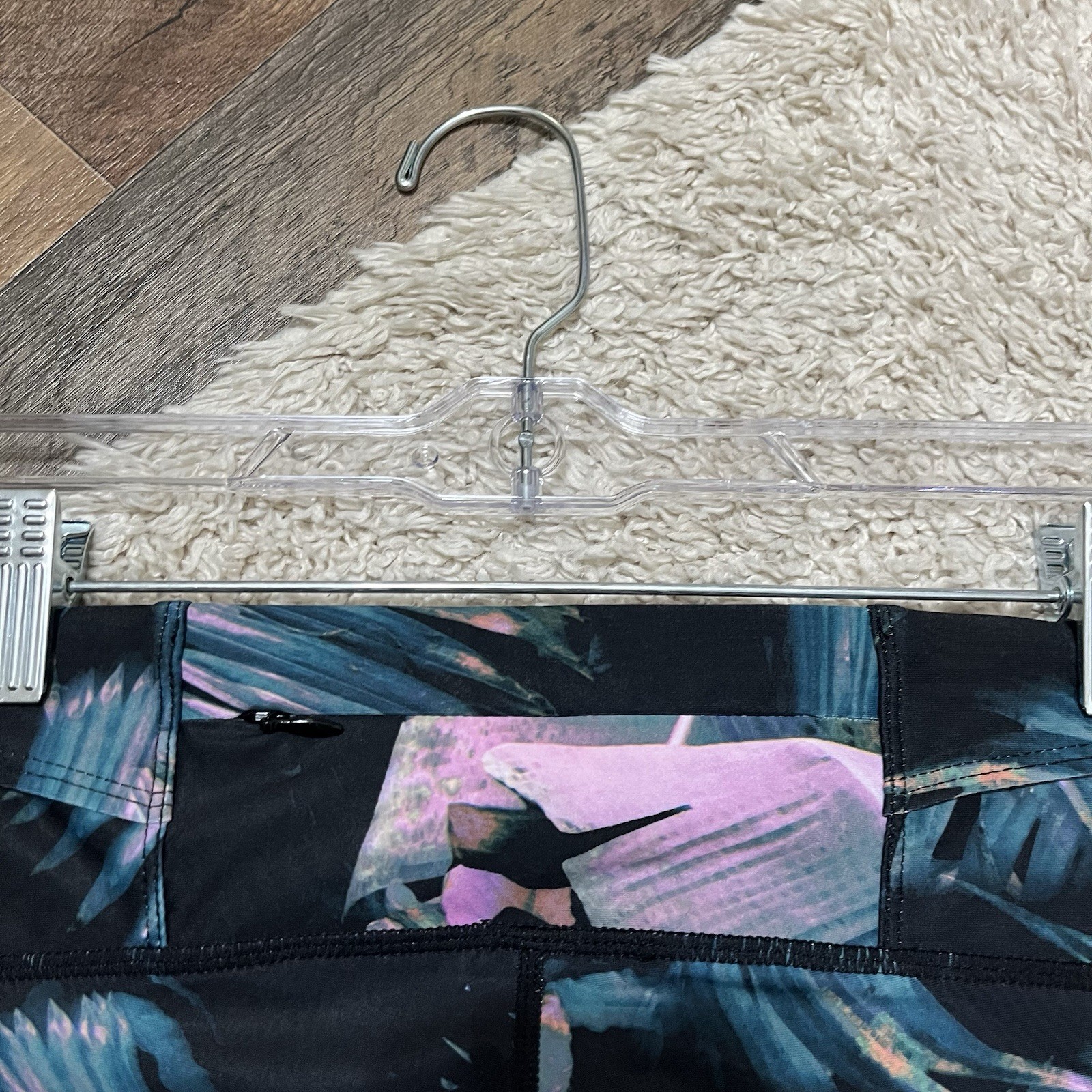 Fabletics Small Tropical Leaf Print High Waisted … - image 6