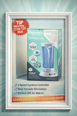 Kids STEM Tornado Lab Science Kit 5 Speed Cyclone Educational Toy Gift Ages 6+