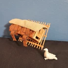 GI JOE Carrier Pigeon Backpack w/Pigeon 1/6 scale vintage