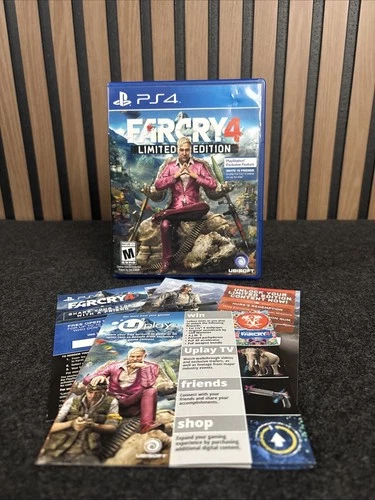 Far Cry 4: Limited Edition (PS4 Sony PlayStation 4) CIB - TESTED