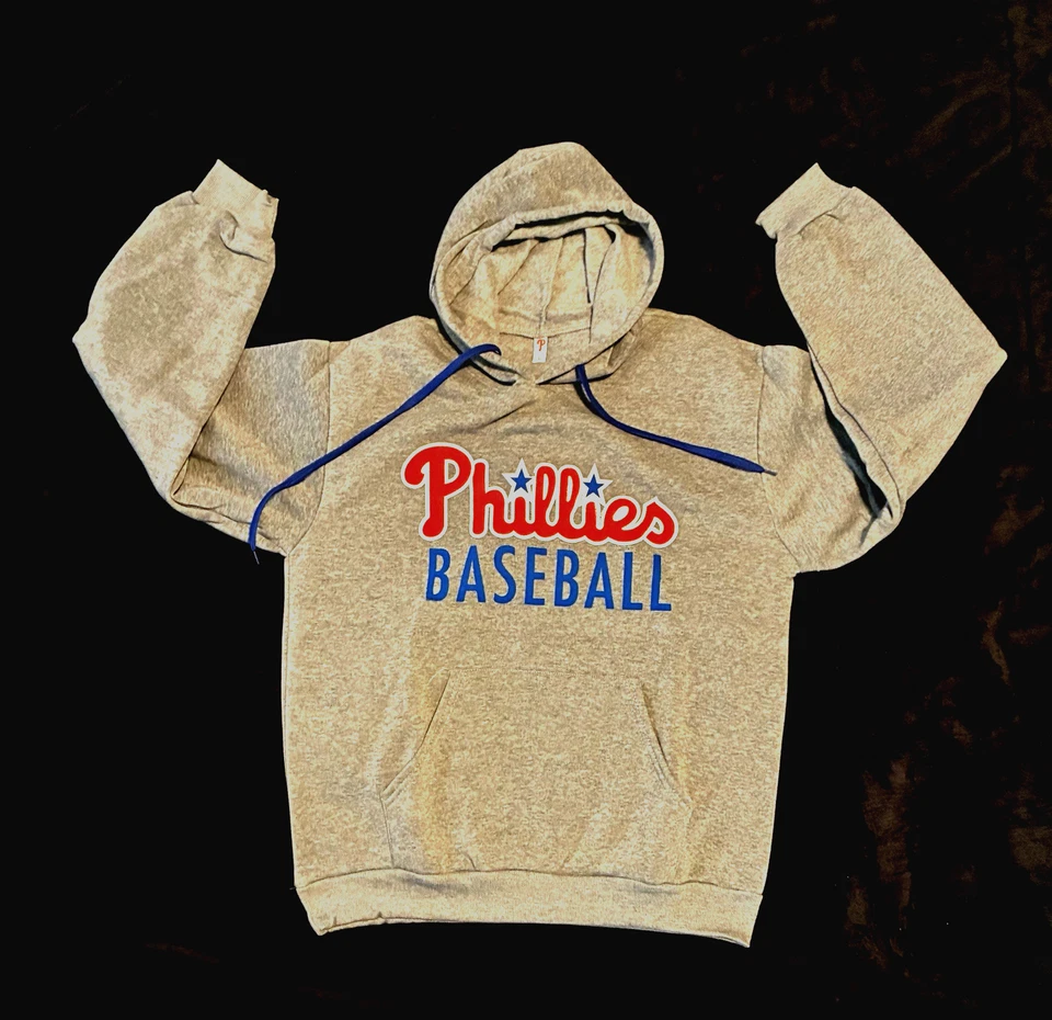 Philadelphia Phillies L Grey Hoody SGA & 50"x60"Freece Blanket - Both Brand New - Image 2 of 4