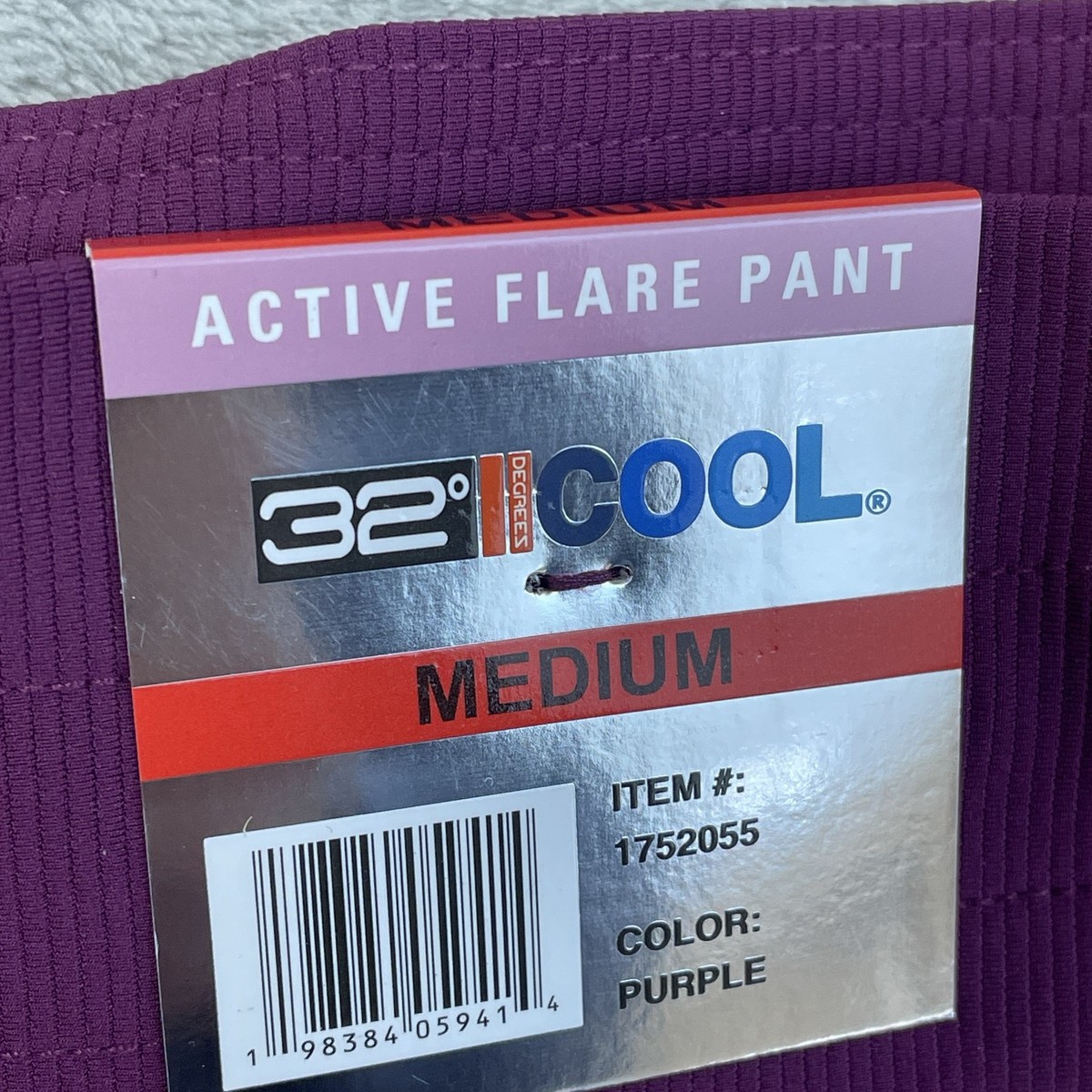 32 Degrees Women's M Active Flare Pant Purple a2214 | eBay