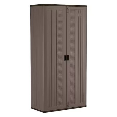 Suncast Bmc8000 Shelving Storage Cabinet, 80-1/4 In H, 40 In W, 20-1/4 In D,