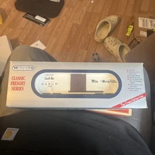 Williams O Gauge Classic Freight Car No 46 D&RG-Cookie Box WAL 3246