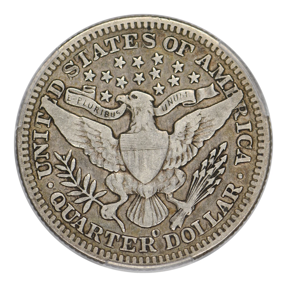 1901-O Barber Quarter PCGS VF-25 CAC - Image 2 of 4