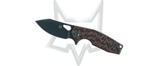 Fox Knives Yaru FX-527 CF CPM S90V Steel Snakeskin Carbon Fiber/Titanium