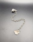 Vtg CROWN TRIFARI Signed Leaves Clip Earrings Chain Convert To Sweater Clips — photo 6