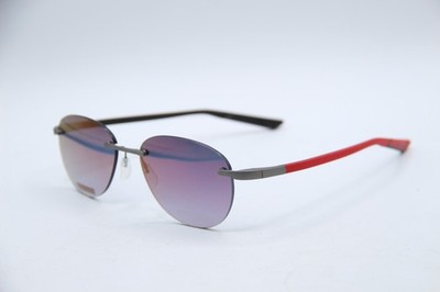 NEW MCLAREN ML MS-85S02 C01 GRAY RED GRADIENT AUTHENTIC SUNGLASSES 55-17