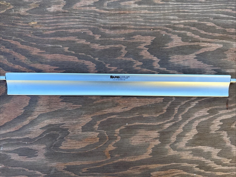 Rapid Rule 12” Drafting Architecture Adjustable Rotate Ruler ~ NICE! - Image 2 of 4