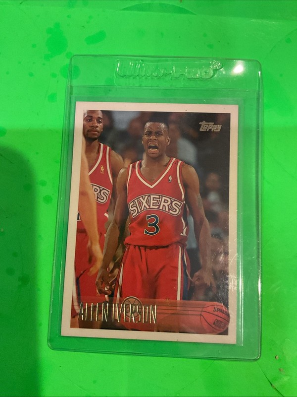 Allen Iverson 1996-97 Topps RC #171 76ers