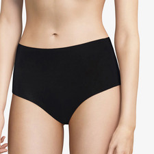 NEW  22 CHANTELLE INTIMATES SOFT STRETCH HIGH WAIST BRIEFS BLACK OS