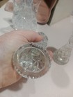 Vintage Cut Cristal Salt and Pepper 6.5 Tall Pepper Top Replaceed No Cracks — photo 4