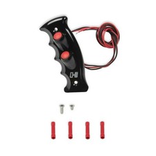 Hurst Shifter Handle - Pistol Grip Plate Billet Black- 1539004