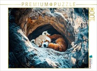 Calvendo Puzzle Red Panda - Silence In The Himalayan Forest | 1000 Pieces, Finis