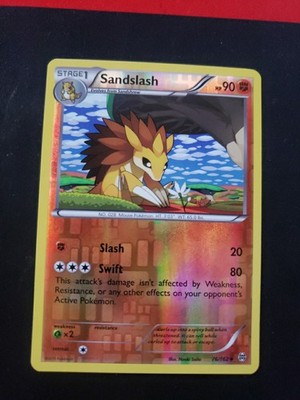 Sandslash 76/162 Breakthrough Reverse Holo
