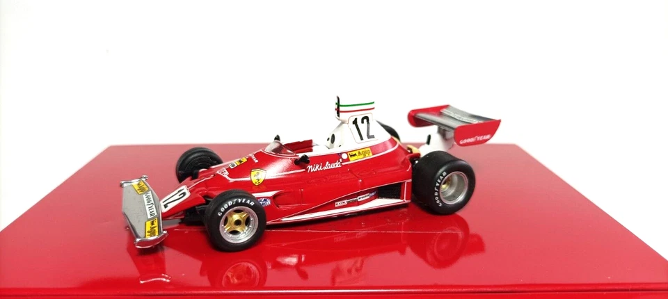 Hot Wheels Ferrari 312 T Niki Lauda 1975 La Storia Formel 1 1:43 - Bild 3 von 4