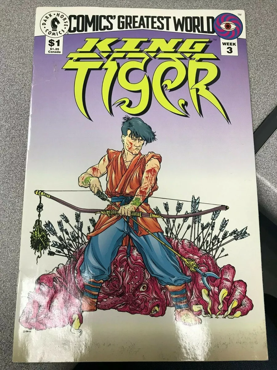 King Tiger Dark Horse Week 3 Comic Book Comics' Greatest World Hard 2  Find