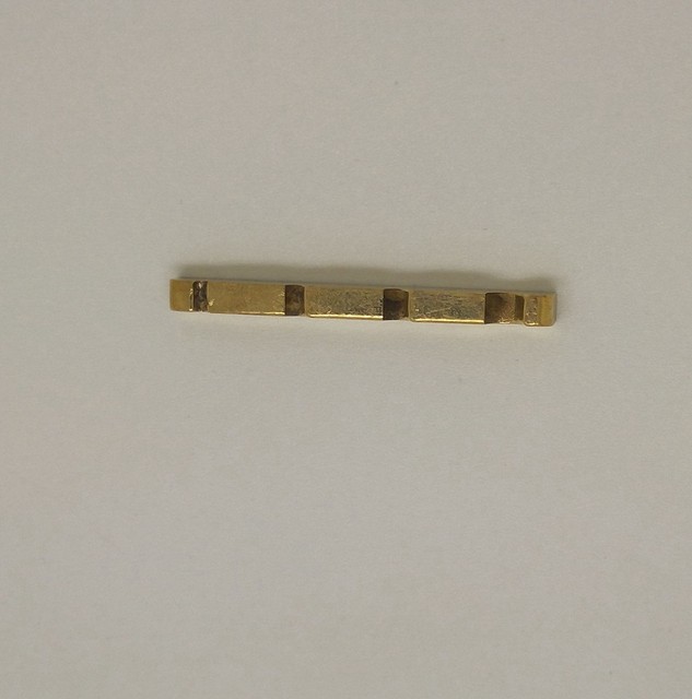 Electric bass guitar brass nut 4 string bass nut 43mm x 3.5mm x 5m new