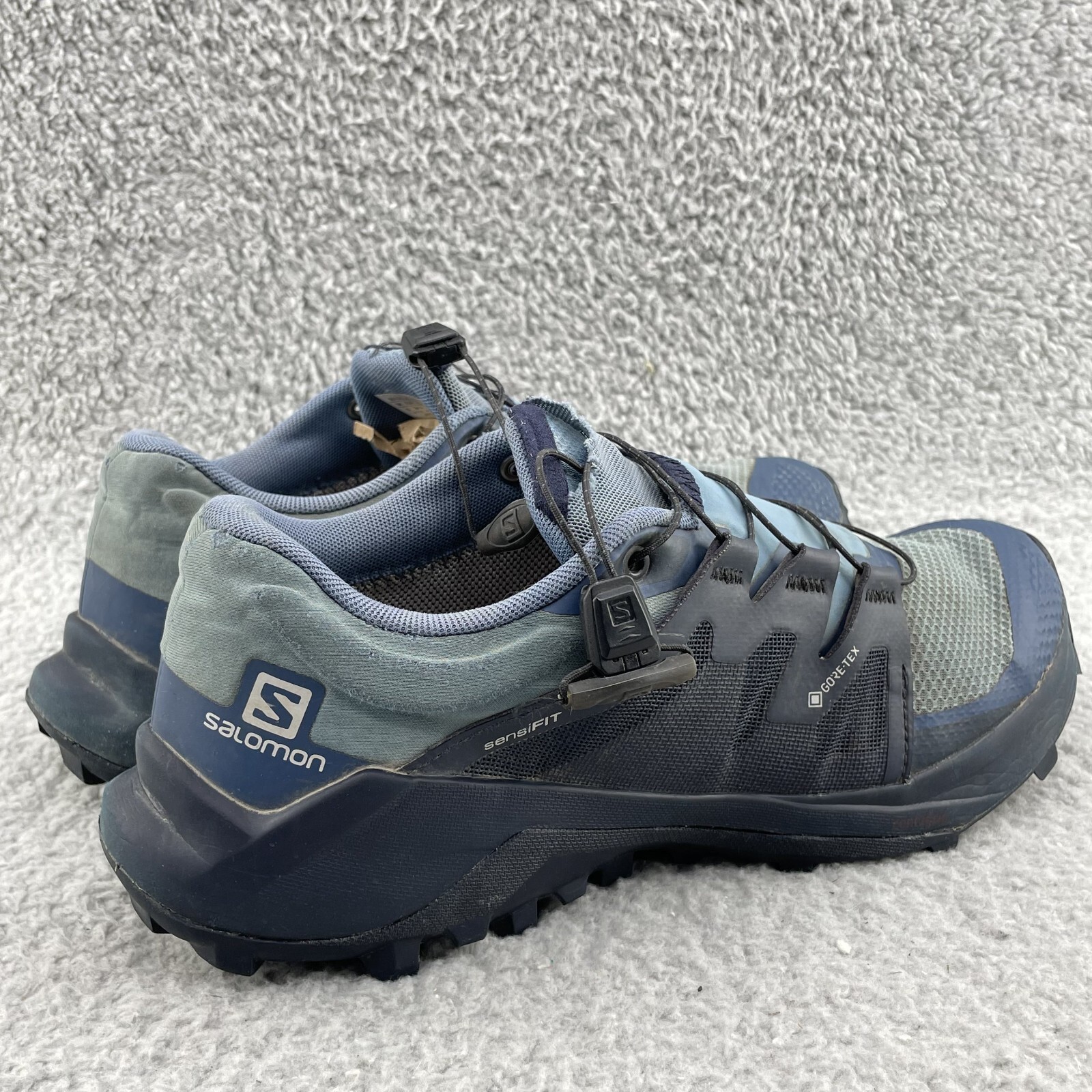 Scarpe da corsa Salomon Wild Cross Trail donna 7 5 blu escursionismo Gorpcore outdoor