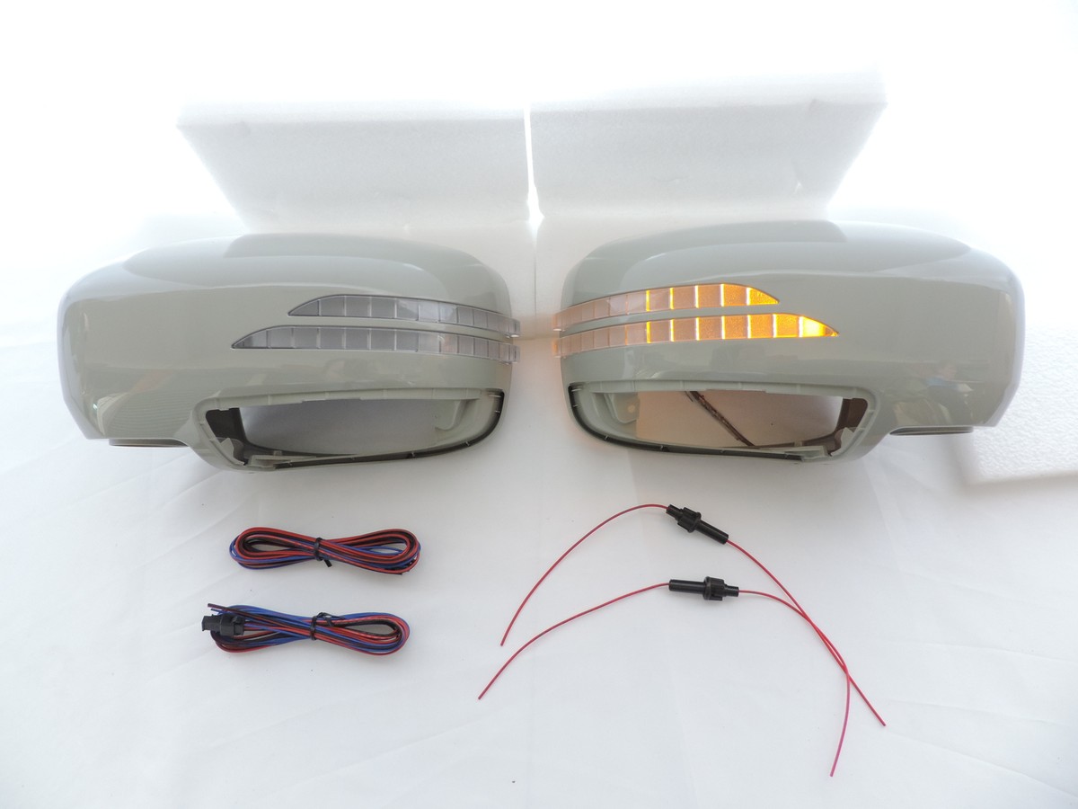 クリスタルミラーランプ LED Turning Signal Mirror Cover For INFINITI 2011 2012 2013