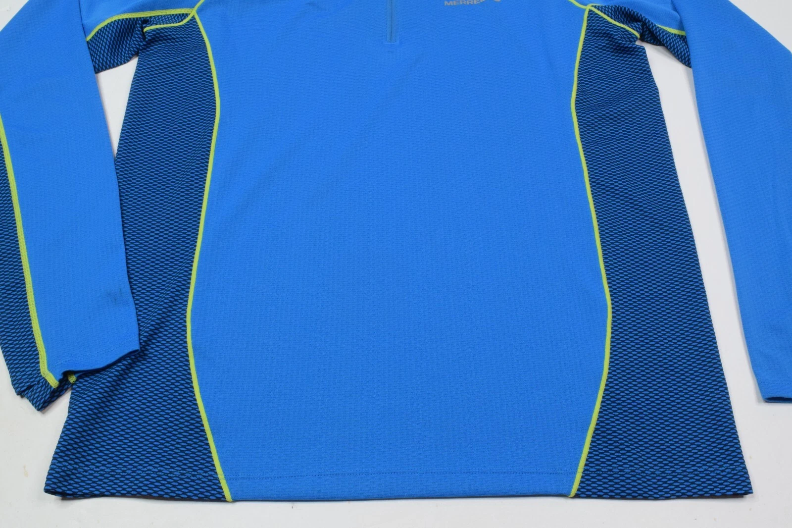 merrell capra half zip long sleeve selectwick active hiking shirt