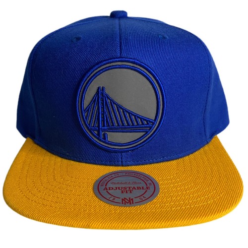 Golden State Warriors Mitchell & Ness Mütze NBA Snapback Reflective Logo Cap - Bild 2 von 10