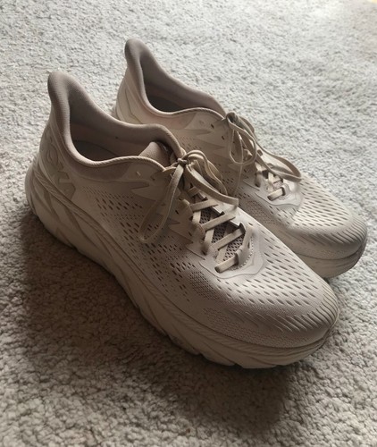 HOKA One One Clifton 7 Beige Off White 