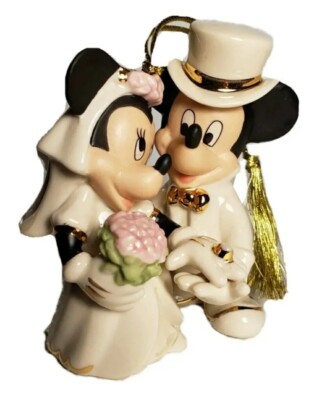 🤍 Lenox Disney Mickey Mouse and Minnie Mouse Dream Wedding