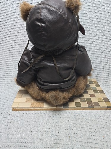 Vintage Robert Raikes Bears 12” Ace Wood Face Limited Edition - Picture 6 of 11