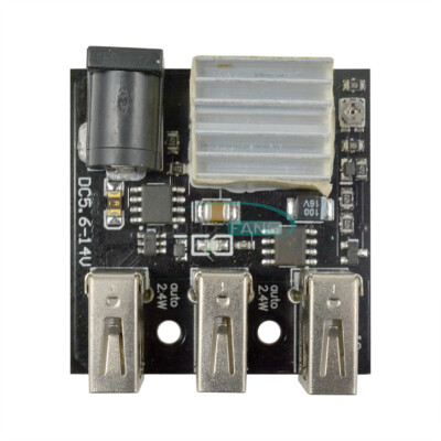 MiNi 3 USB Charging Modu 9V/12V To 5V 8A USB Power Bank Step-Down Boost Module