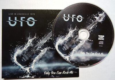 UFO Only You Can Rock Me Live In Louisville 1978 CD Digipak