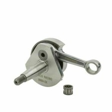 ALBERO MOTORE PINASCO ANTICIPATO CROMATO CONO 19 CORSA 51mm PER VESPA 50 SPECIAL