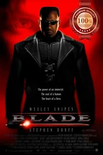 BLADE 1998 90s OFFICIAL ORIGINAL CINEMA MOVIE FILM PRINT PREMIUM POSTER
