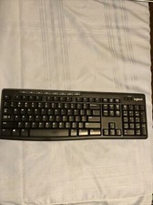 Logitech - K270 Wireless Keyboard - Black