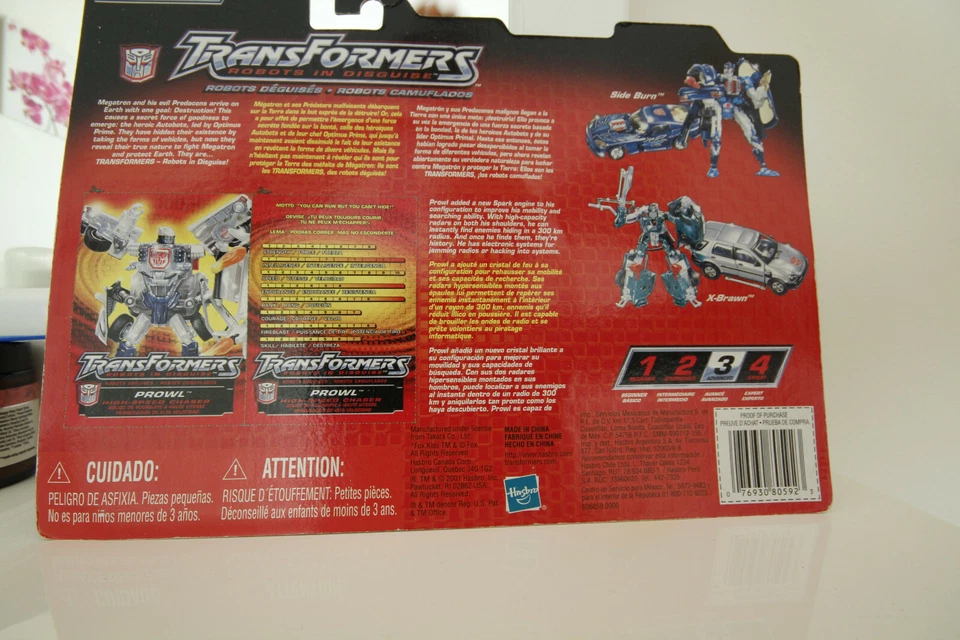 Takara Transformers Prowl Lamborghini Diablo 1/32 scale Ish Plastic Model Hasbro - Image 4 of 4