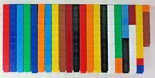 206 Didax Unifix Interlocking Counting Cubes Math Manipulatives