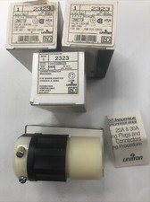 (Lot of 4) Leviton 2323 20 Amp 250 Volt NEMA L6-20R 2P 3W Locking Made In USA