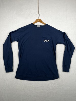 Outer Banks OBX Barstool Sports Pogue Life Long Sleeve Graphic Tee Shirt Size M