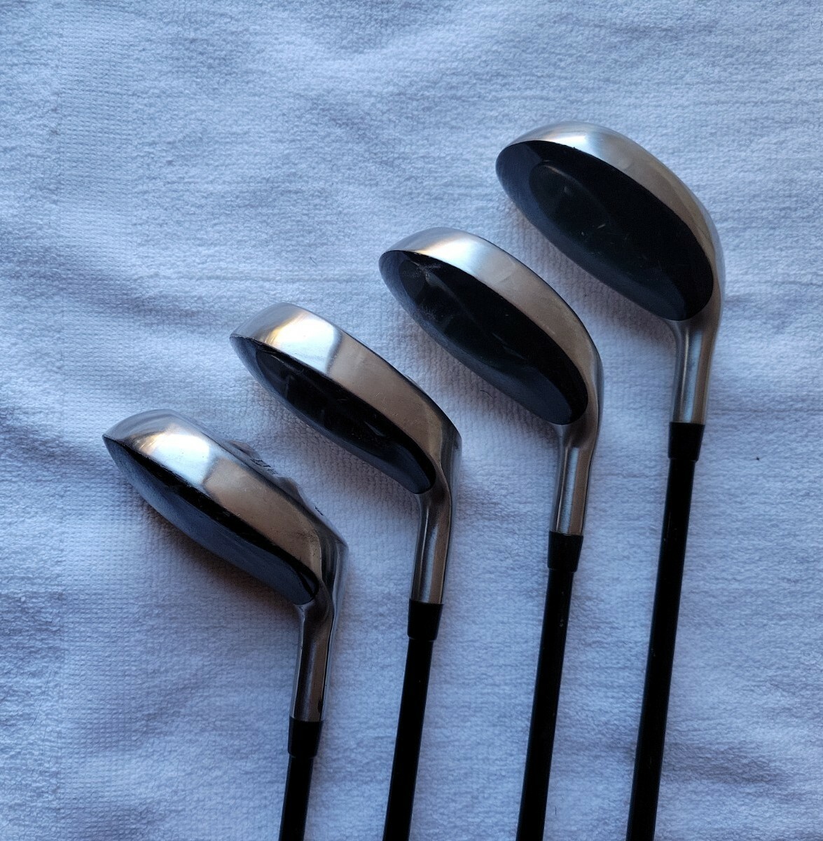 Warrior Custom Golf hybrid TOUR XPF. 4 CLUBS. 15,18,21,24 degrees eBay