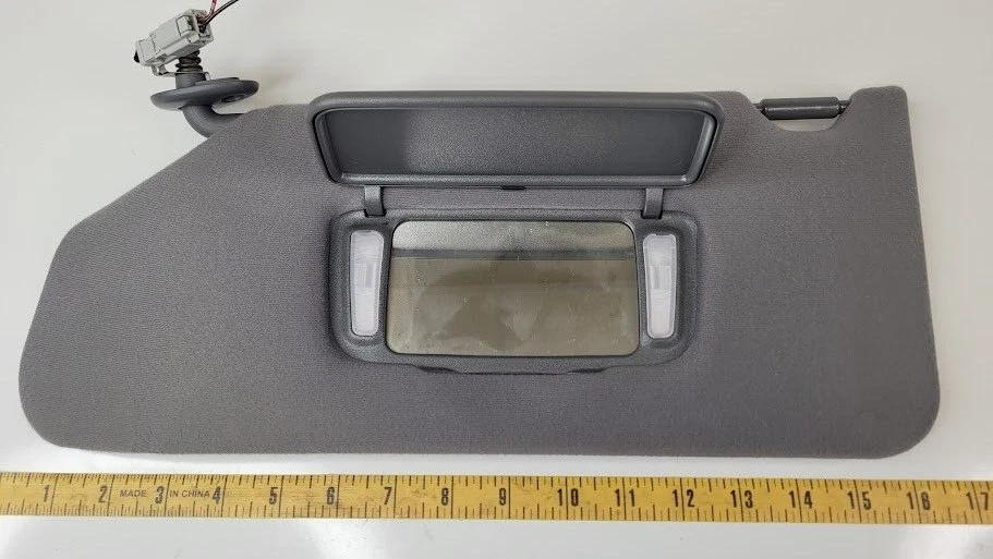 Parasol Acura TL 1999-2004 lado del conductor izquierdo con espejo retrovisor gris oscuro OEM Foto 3 de 4