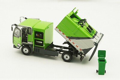 1/32 Scale Yutong W4 Side Load Garbage Trucks Diecast Model Toy