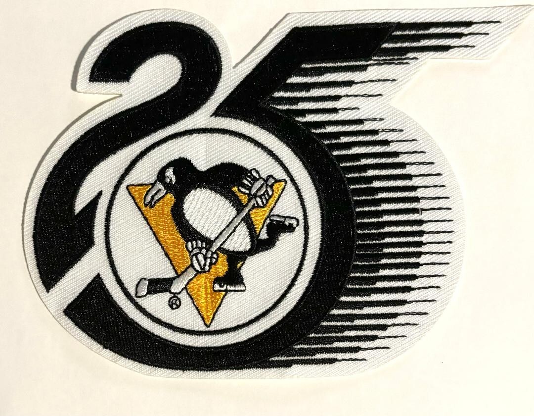 Pittsburgh Penguins 25th Anniversary Jersey Patch