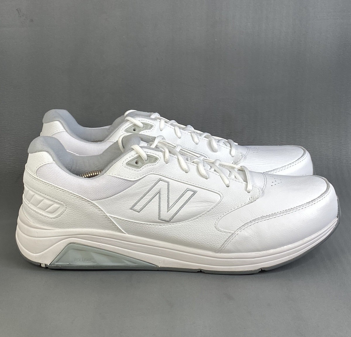 New Balance 928 v3 Men\'s Sneakers Size 12 Leather White/Gray MW928WT3 New Balance 928v3 (Men main image 3